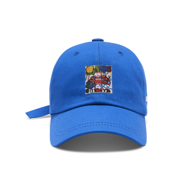 ROMERO-SQ BALL CAP BLUE